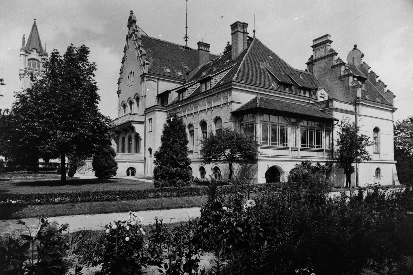 Villa im Krankenhaus Hedwigshöhe um 1925