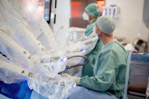 Operation mit dem da Vinci X