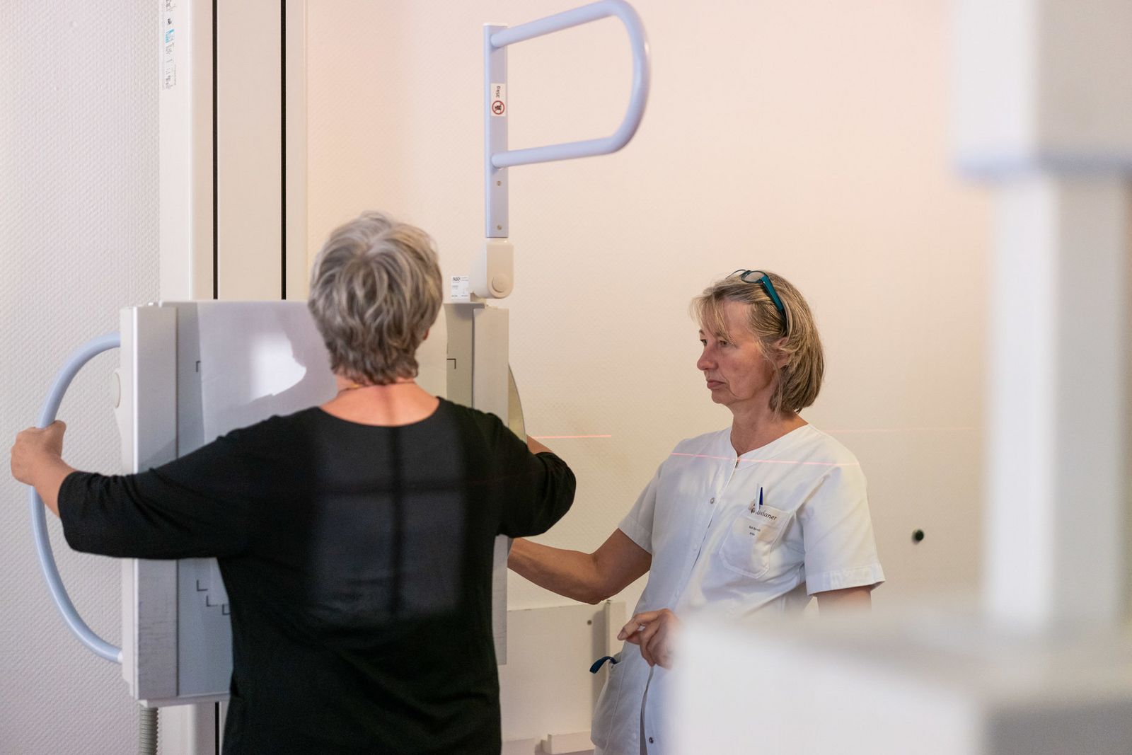 Röntgenuntersuchung in der radiologischen Praxis