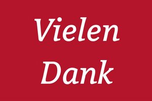 Vielen Dank