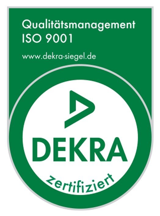 Zertifiziert nach Dekra