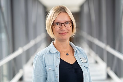 Chefarztsekretärin Ursula Hillebrecht 