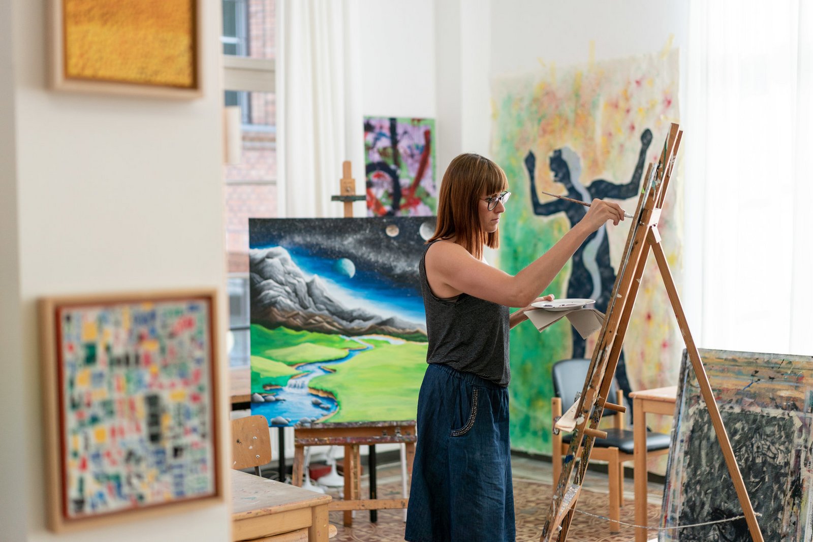 Kunsttherapie in der Psychiatrischen Universitätsklinik der Charité im St. Hedwig-Krankenhaus (PUK Charité im SHK)