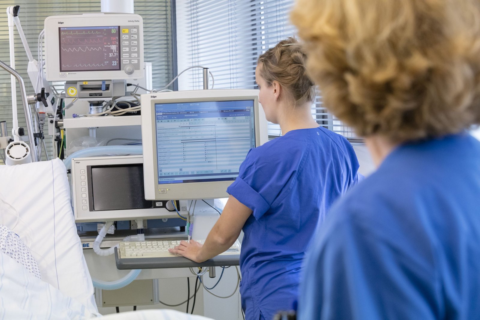 Pflegefachexpertin auf der Intensivtherapiestation