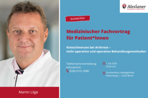VHS-Vortrag: Knieschmerzen bei Arthrose 
