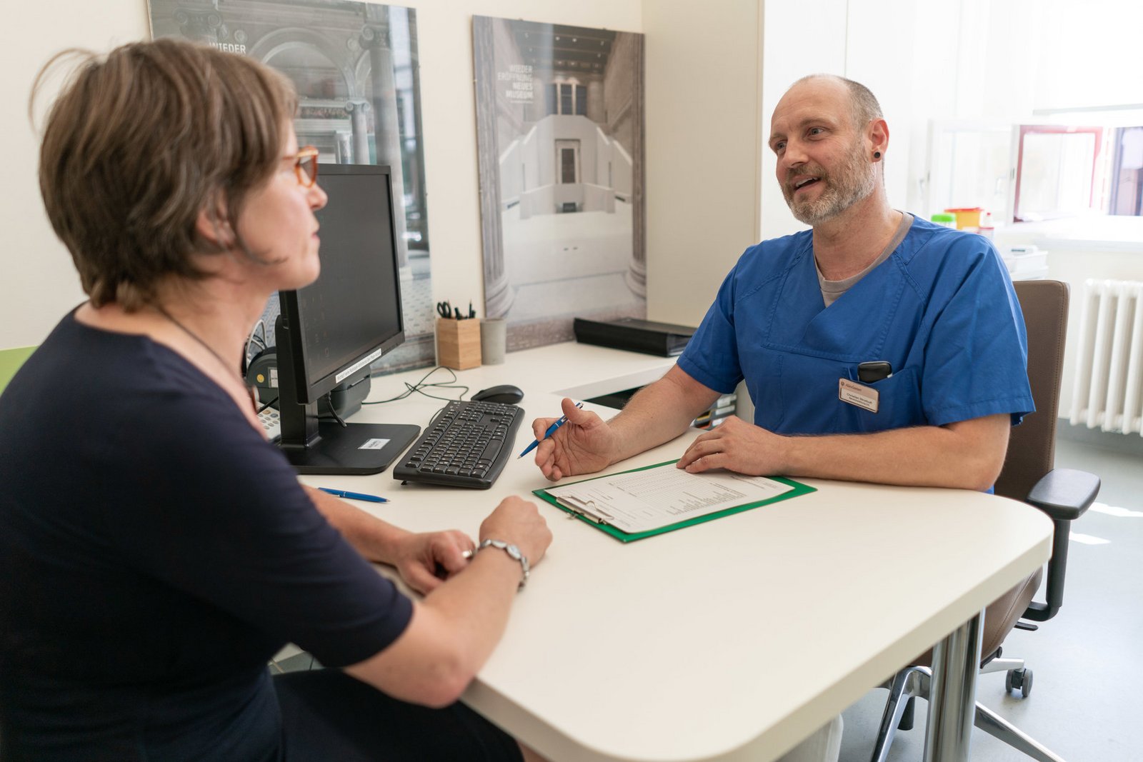 Zentrale Aufnahme im St. Hedwig-Krankenhaus