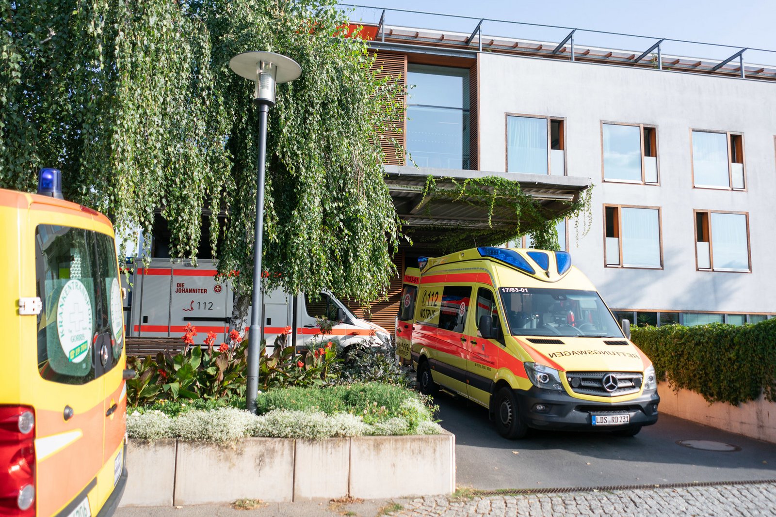 Notaufnahme im Krankenhaus Hedwigshöhe