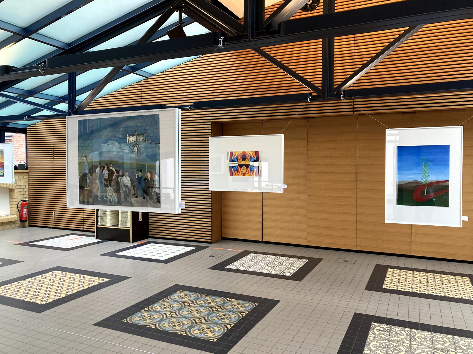 Ausstellung im Kesselhaus, September 2021