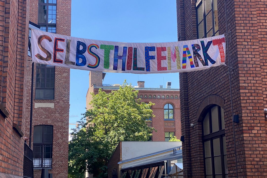 Jedes Jahr im Juni findet der Slbsthilfemarkt im Alexianer St. Hedwig-Krankenhaus statt