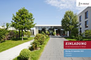 Einladung 20 Jahre Seniorenzentrum St. Michael