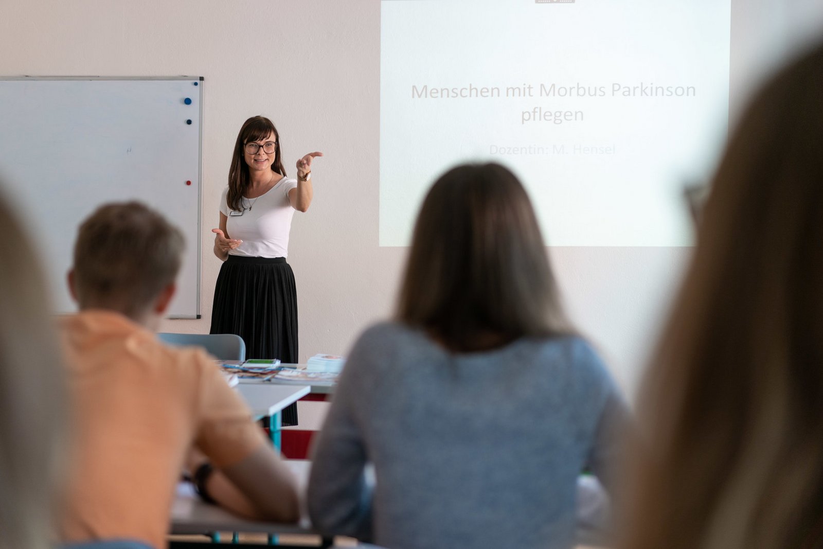 Unterricht in der Alexianer Akademie für Gesundheitsberufe Berlin/Brandenburg