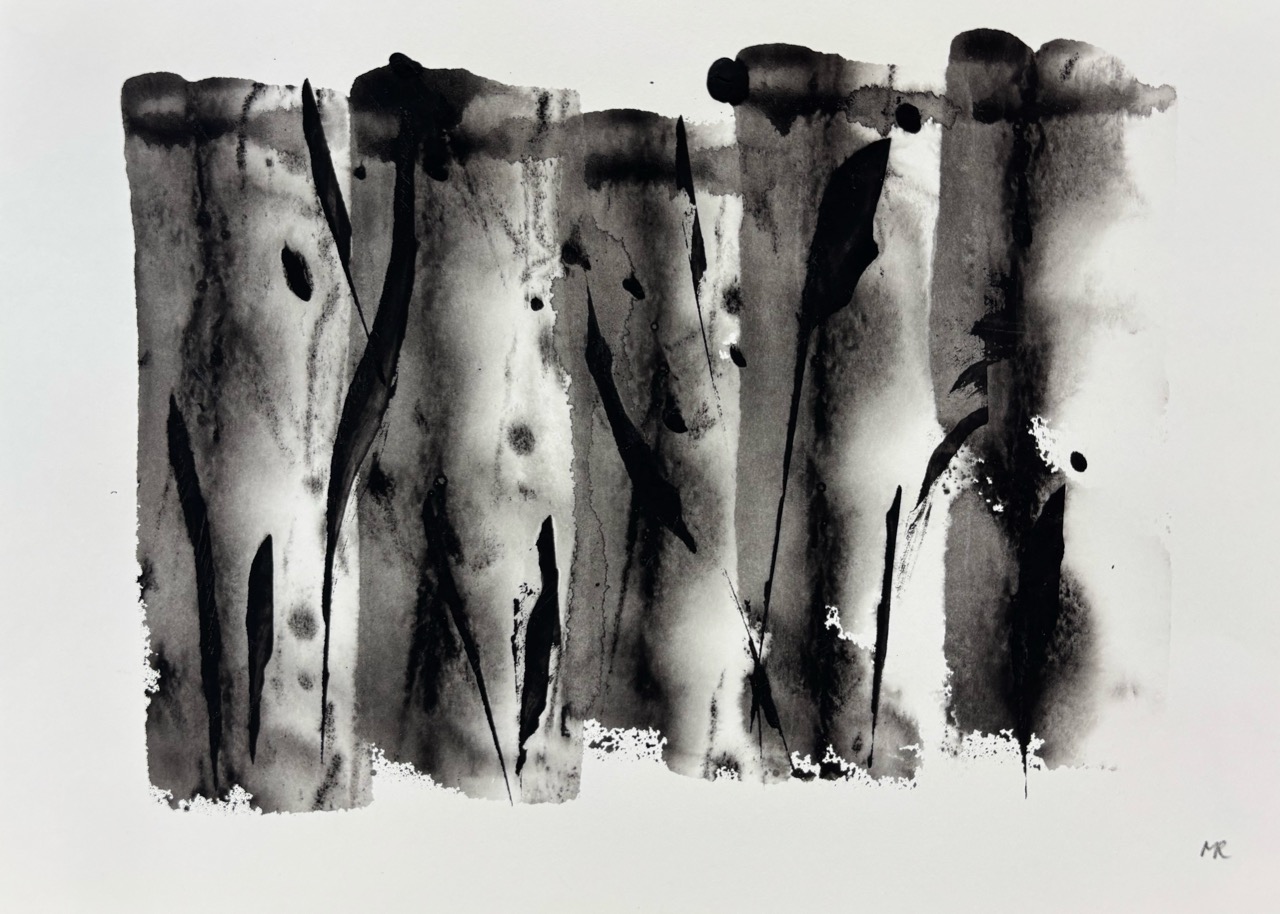 Monja Rosentreter-Schwarz, 2025-Acryl auf Papier-20 x 30 cm